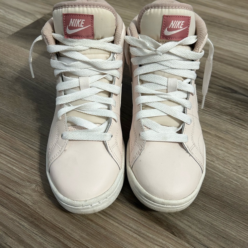Nike Women's Blush Pink High-Top Sneakers